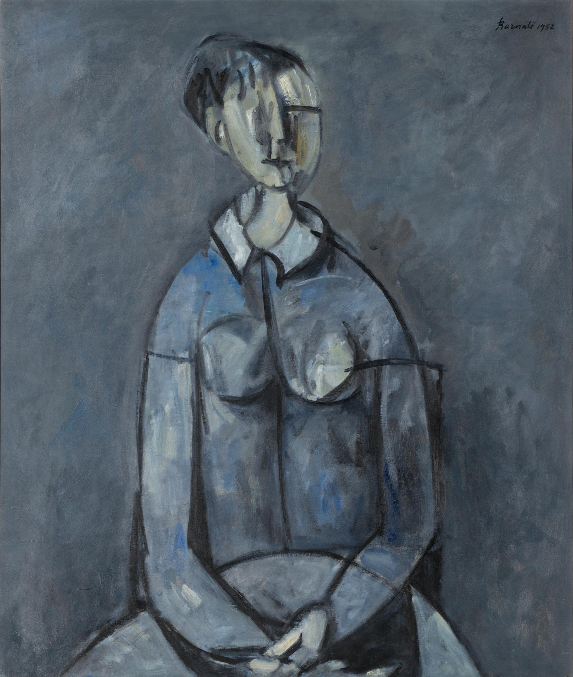 Ragazza Seduta, 1952