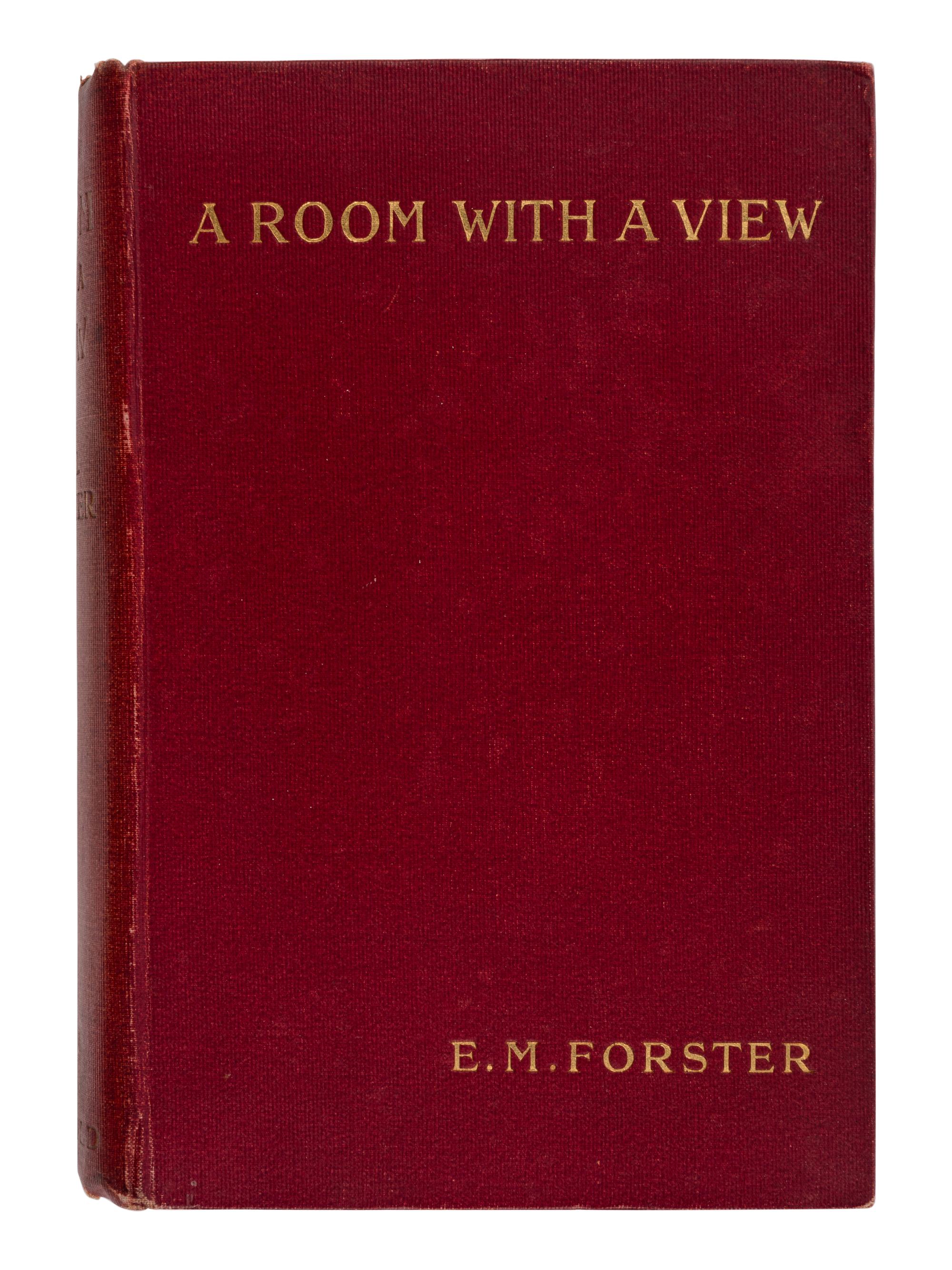 FORESTER, E.M. (1879-1970). A Room with a View . London: Edward Arnold, 1908.