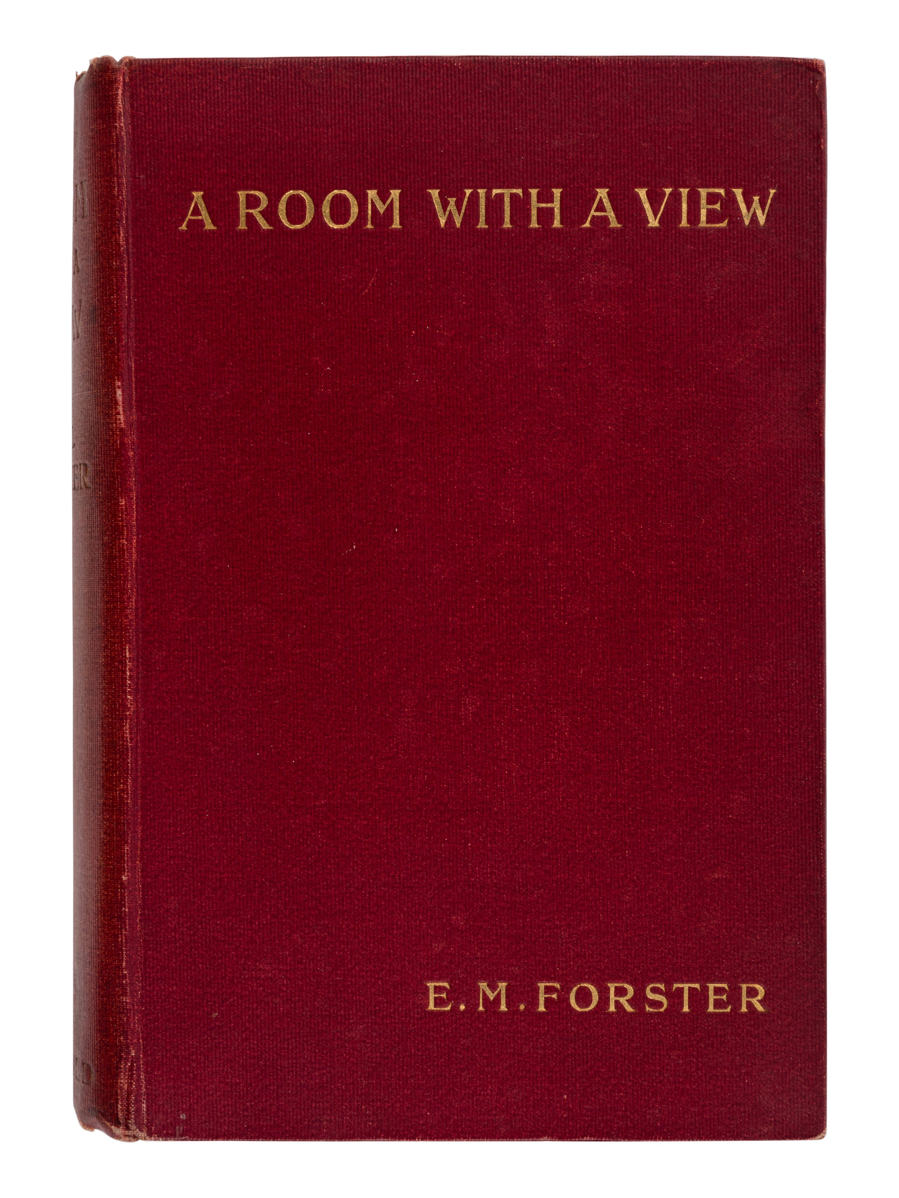 FORESTER, E.M. (1879-1970). A Room with a View . London: Edward Arnold, 1908.