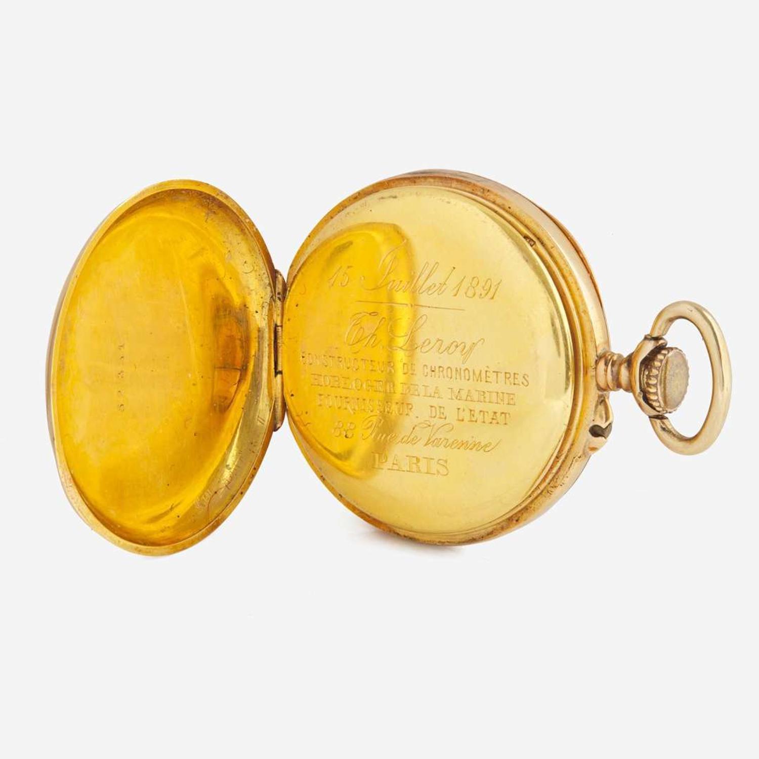 9ct Gold Ladies Pocket Watch French, c.1890