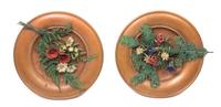Two Austrian Cold-Painted Bronze Plaques Diameter 13 1/2 inches. — FRANZ-XAVIER BERGMANN, CIRCA 1900