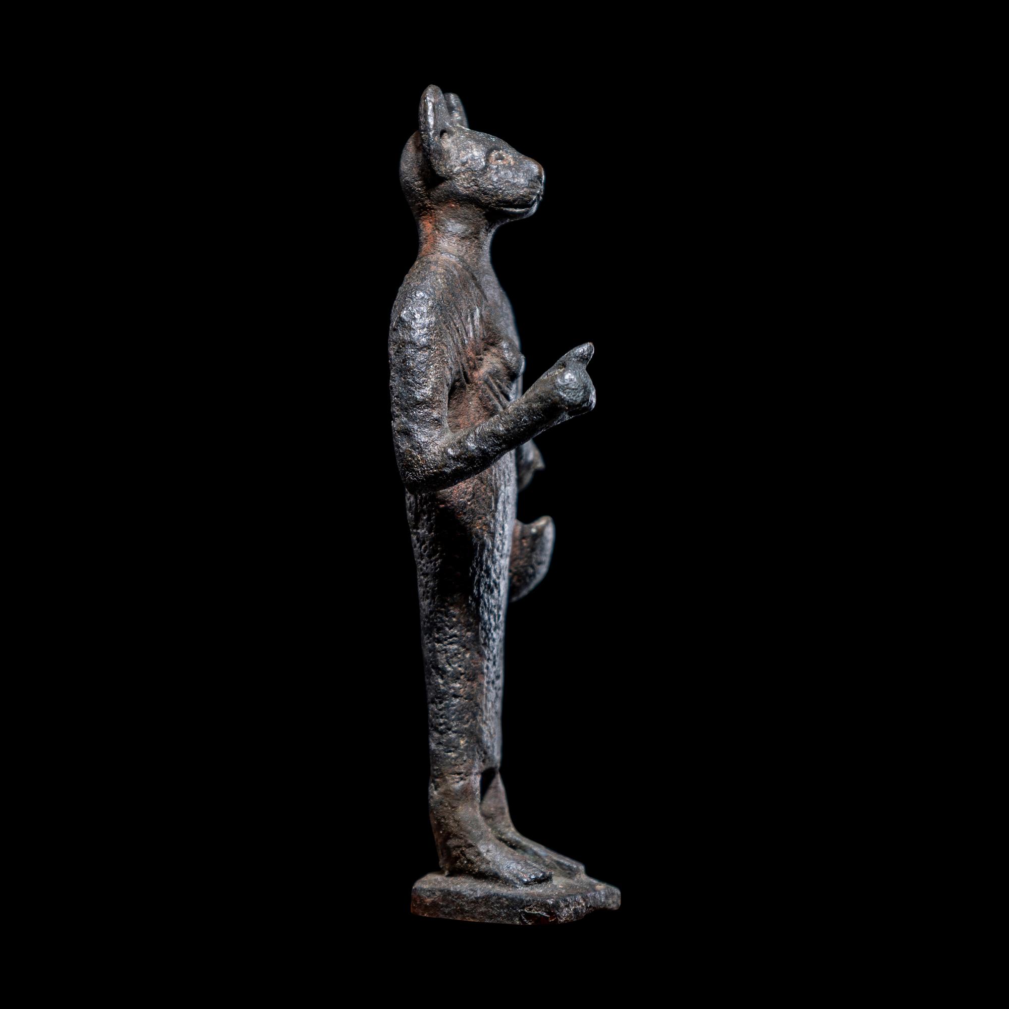 An Egyptian Bronze Bastet