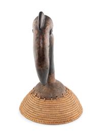 An African Senoufo Bird Crest Mask