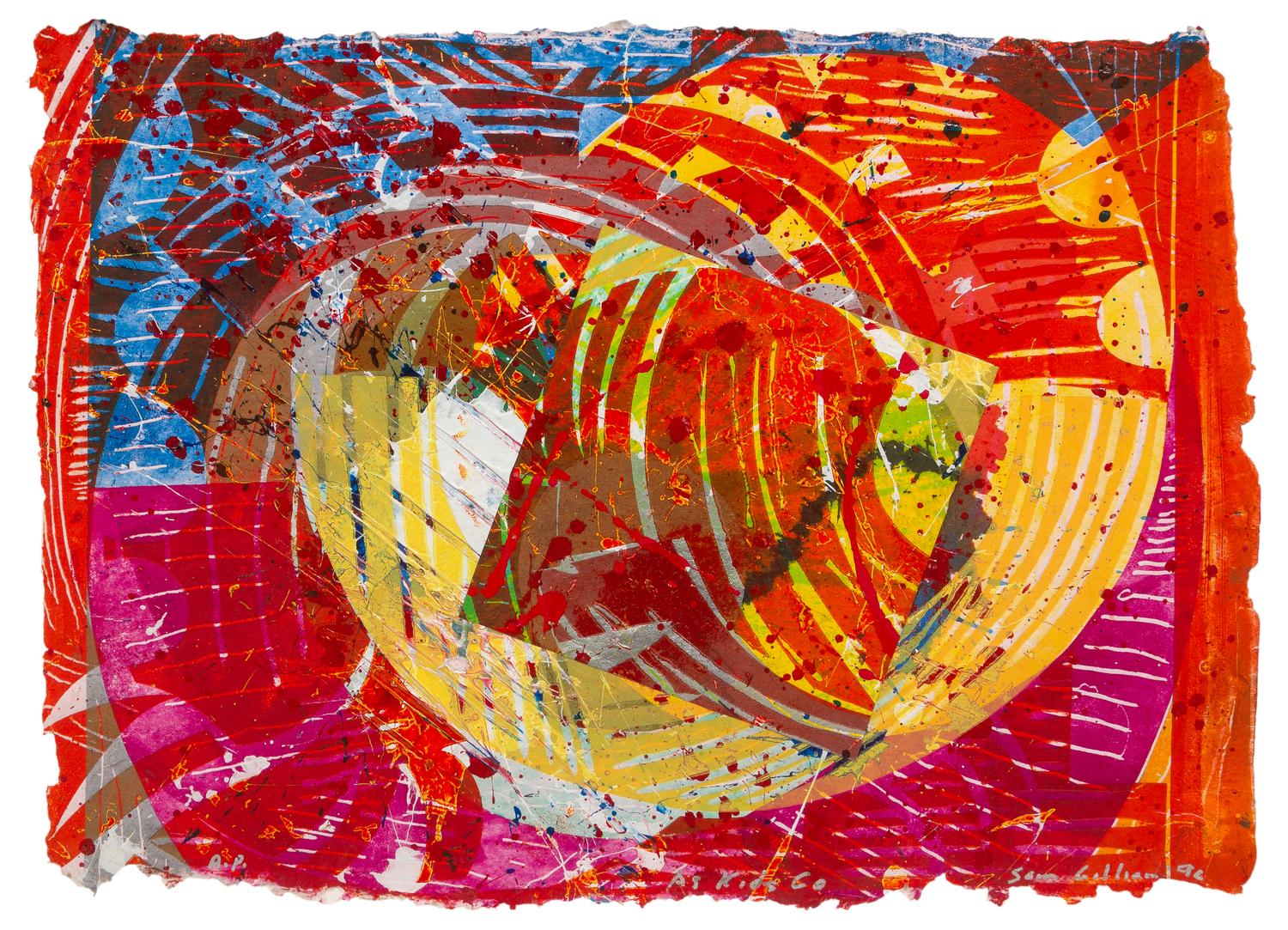 Sam Gilliam, (American, b. 1933), As Kids Go, 1996