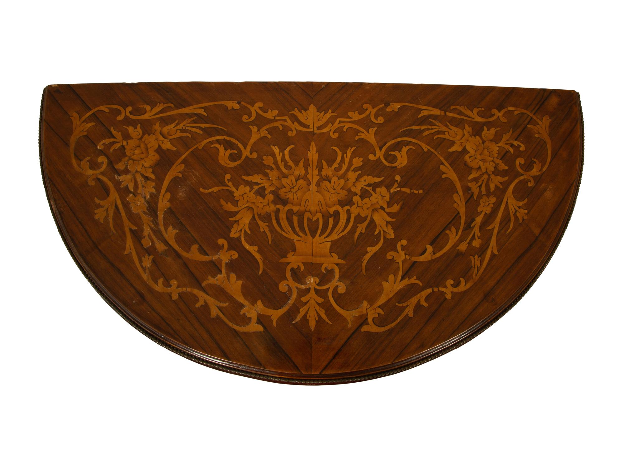 A Louis XVI Style Gilt Metal Mounted Marquetry Semainier — 20TH CENTURY