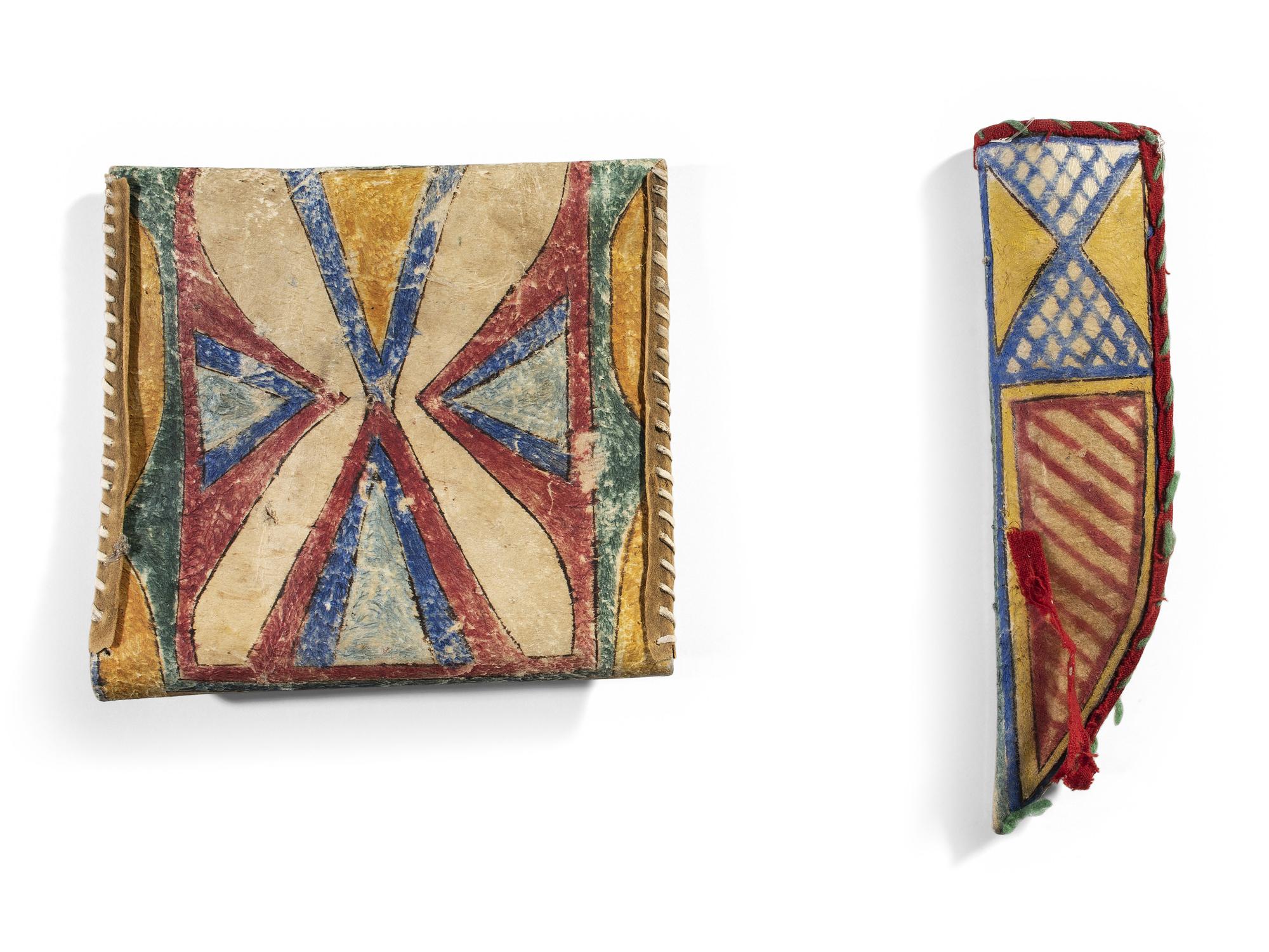 Sioux Parfleche Knife Case and Envelope