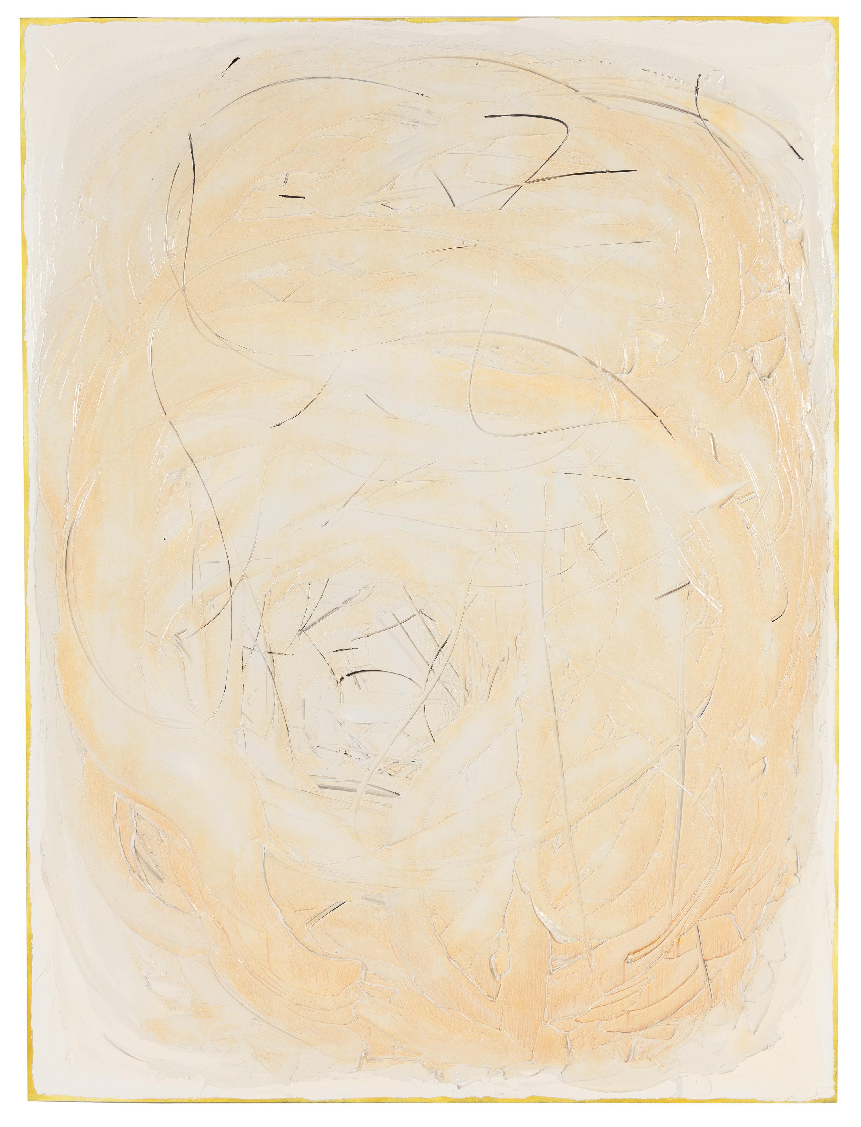 Line/Figure (Yellow Edges) , 2015
