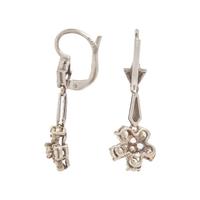 WHITE GOLD AND DIAMOND EARRINGS