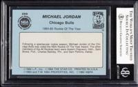 A 1984-85 Star Michael Jordan Rookie of The Year Basketball Card No. 288 (BGS 6 EX-MT)