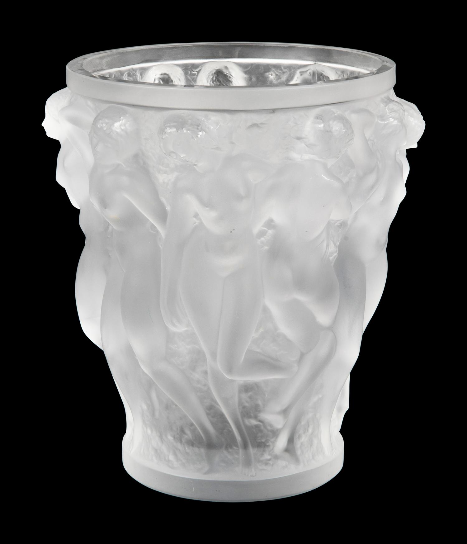 A Lalique Bacchantes Vase