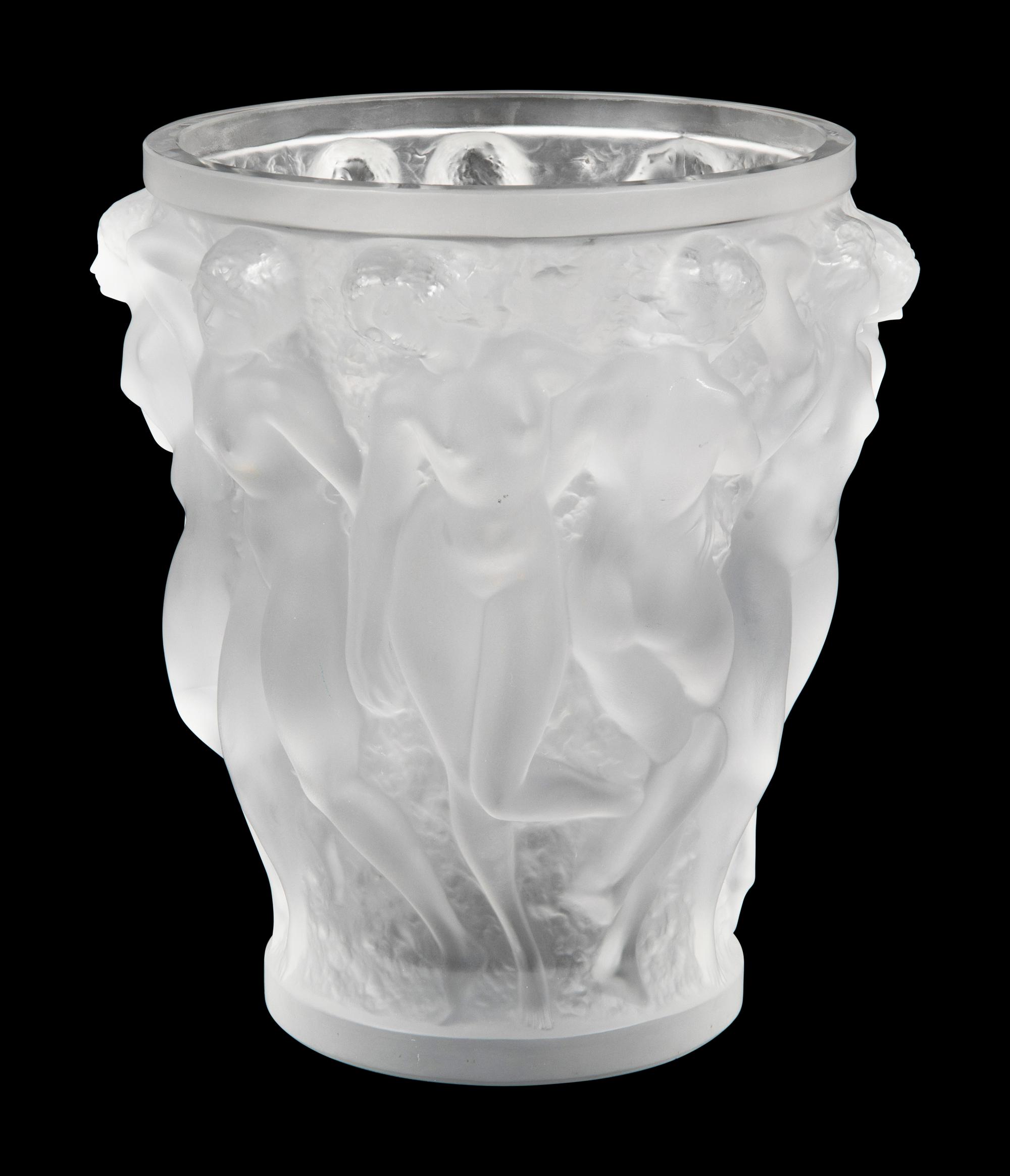 A Lalique Bacchantes Vase