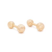 CARTIER, YELLOW GOLD CUFFLINKS