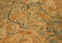 A Flemish Silk and Wool Tapestry Depicting Polyphemus Discovered by Warrior