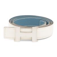Hermès, White/Blue Constance Belt