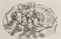 Janet Fish (American, B. 1938) - Grapes on a Plate