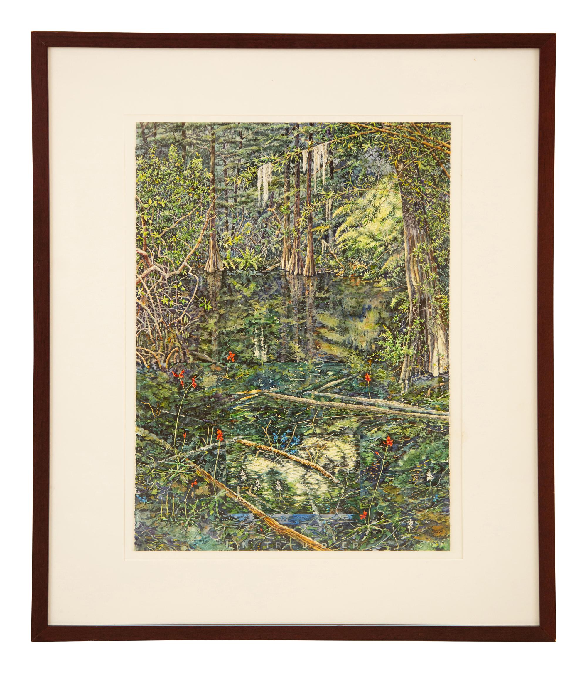 Intruder and Untitled (two works)