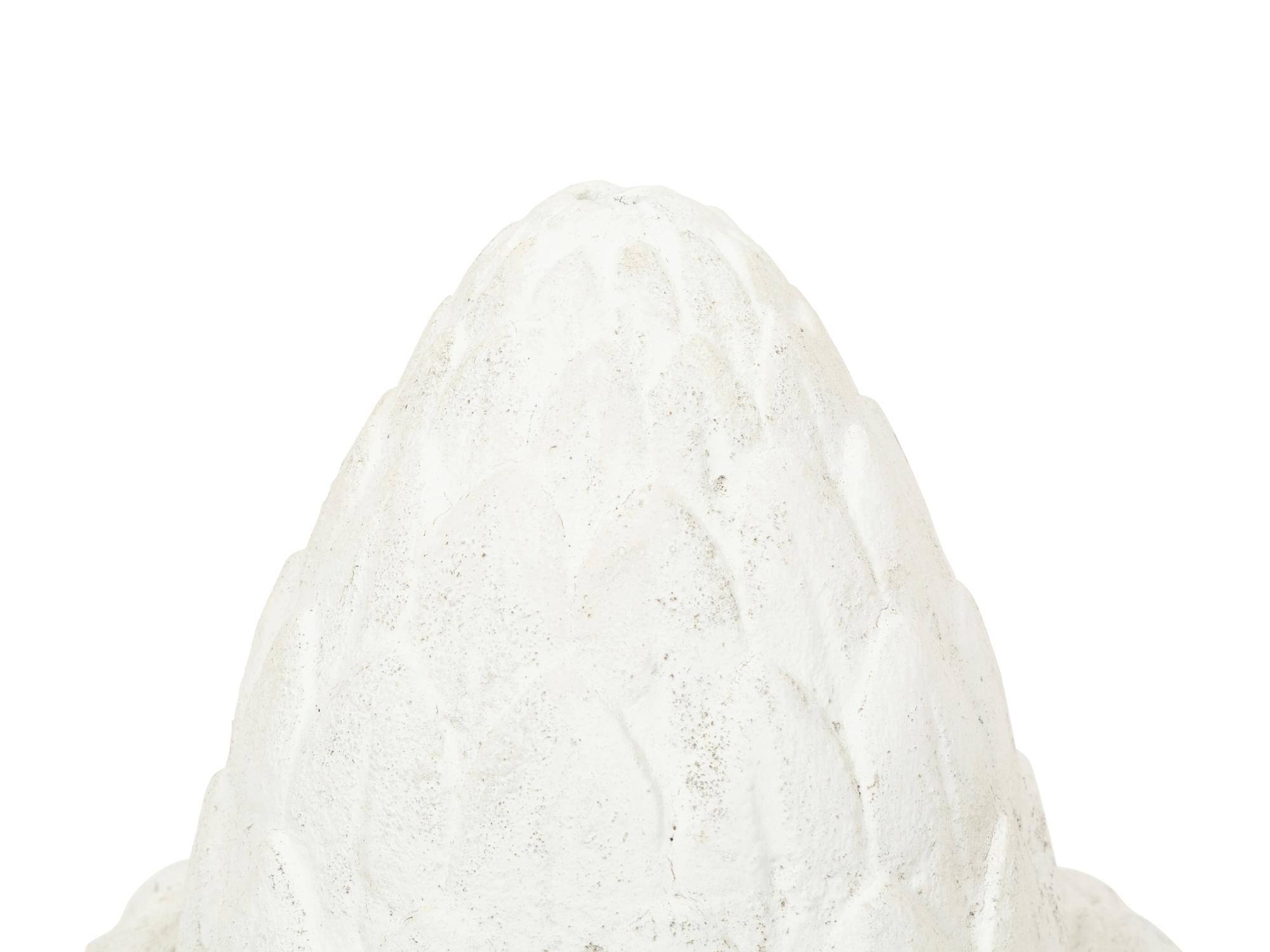 A Cast Stone Fountain Finial