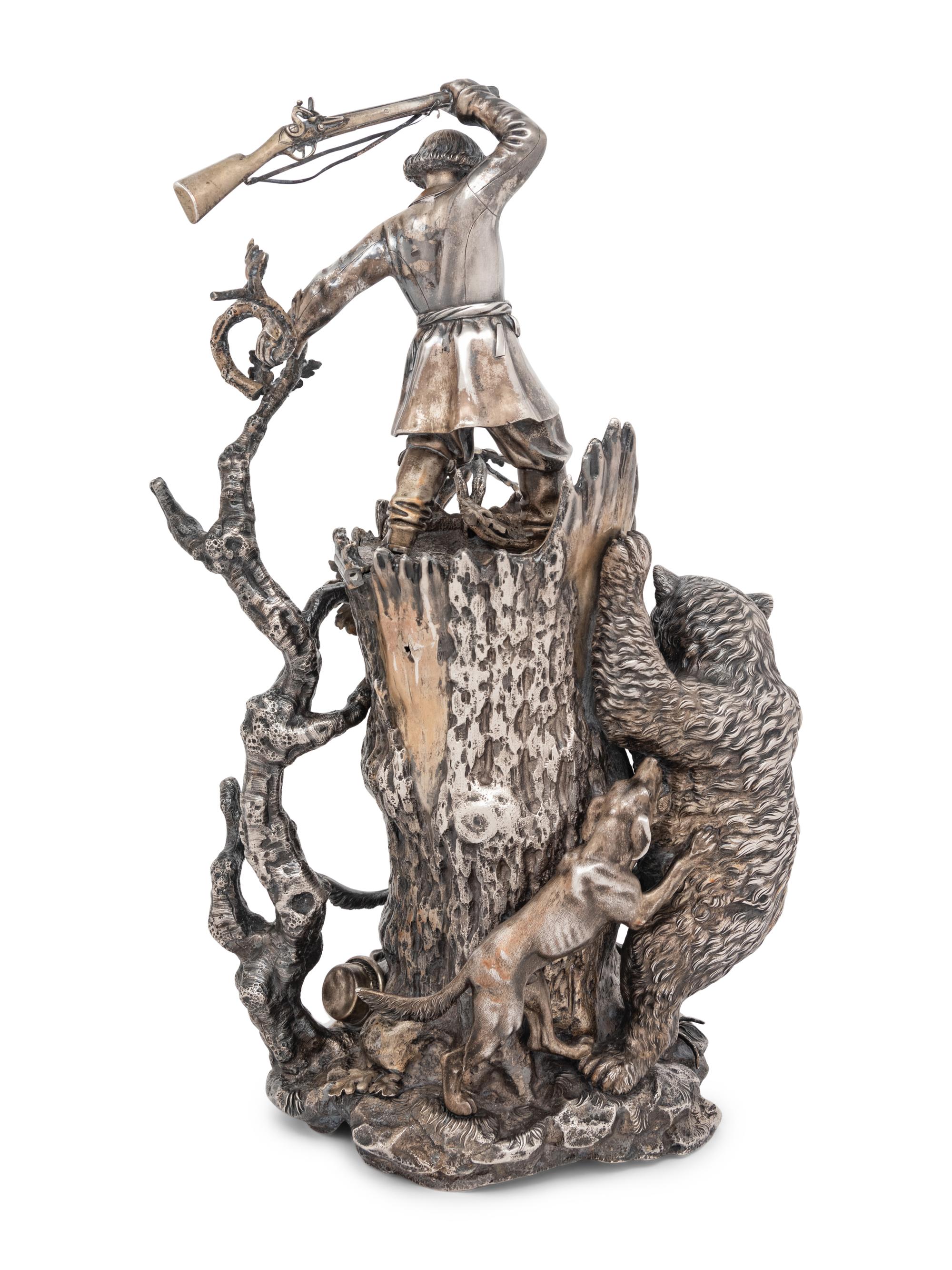 A Massive Russian Silver Tankard by Samuel Arnd