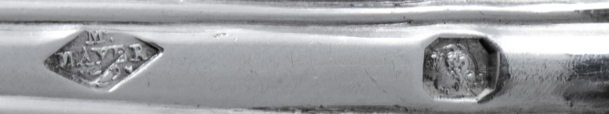 A Collection of French Silver Flatware Articles