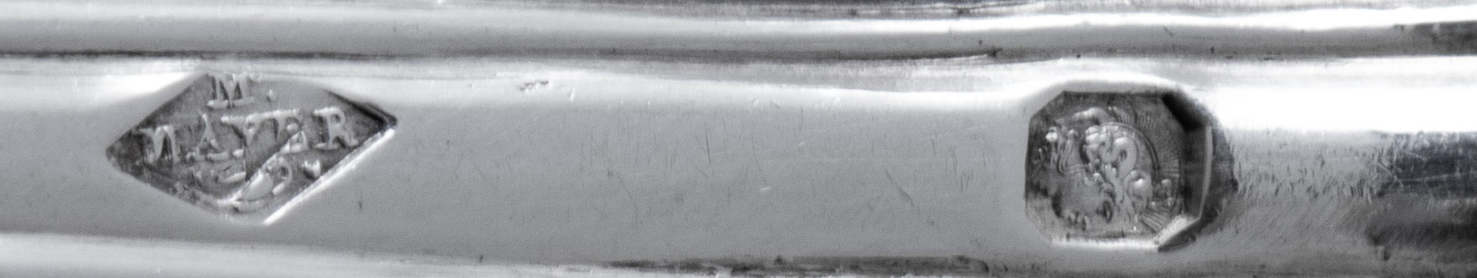 A Collection of French Silver Flatware Articles