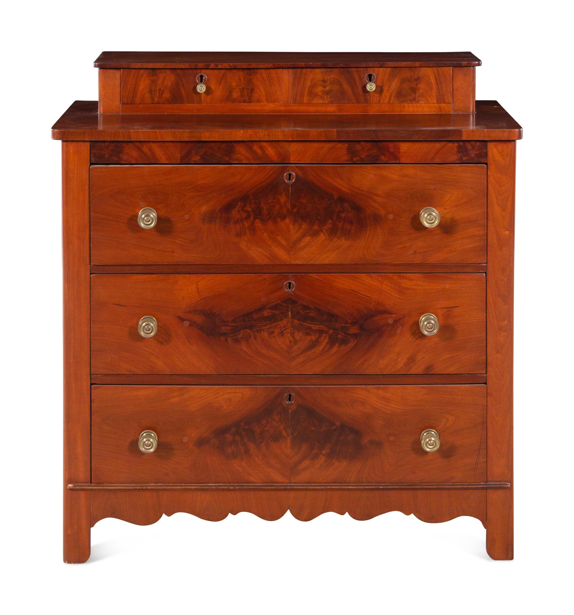 A Victorian Mahogany Chest of Drawers