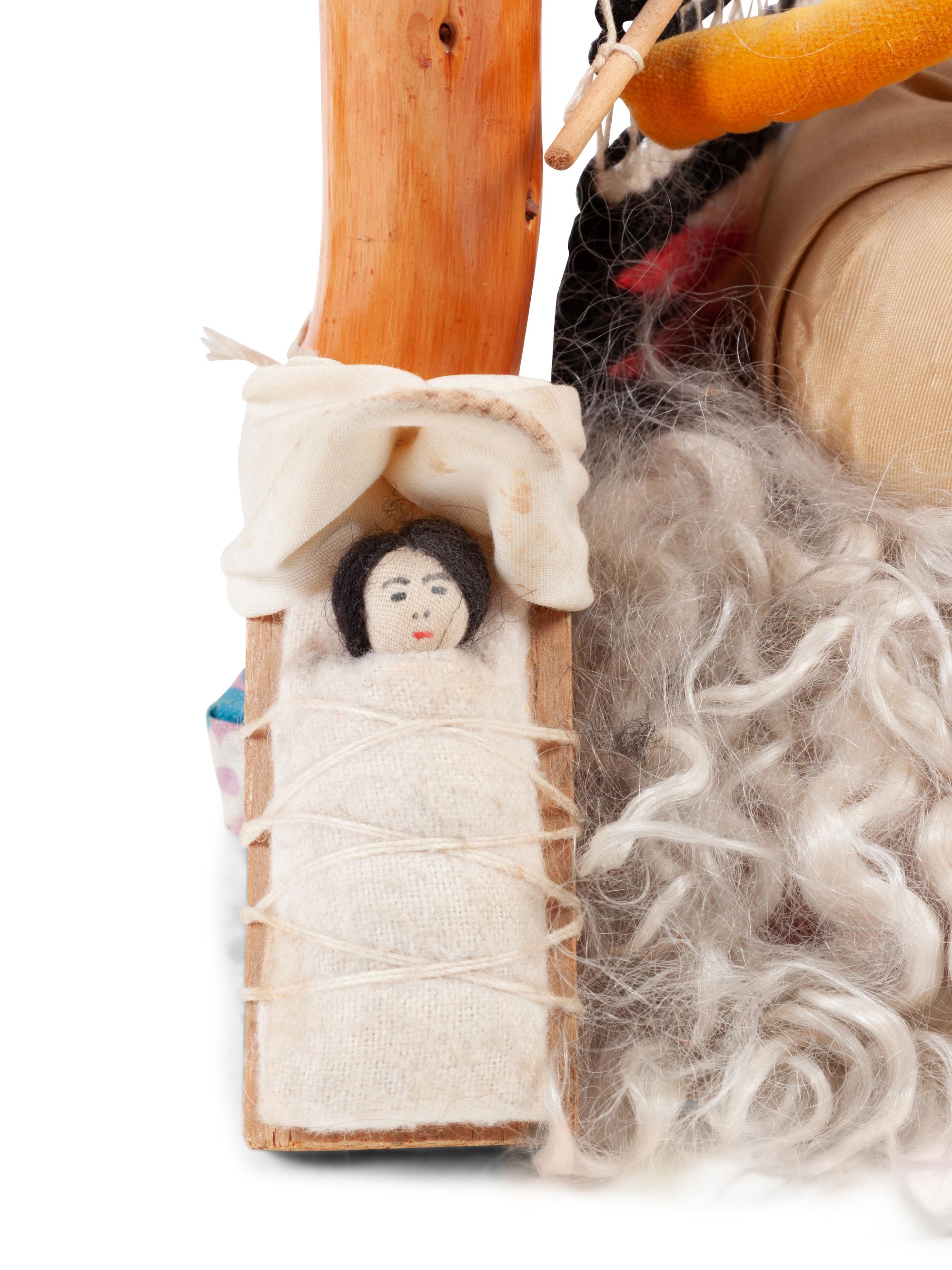 Navajo Weaver, Hopi Dancer, and Flat Katsina Dolls