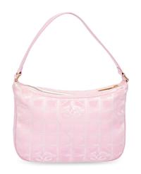 Chanel, Pink Jacquard Handbag
