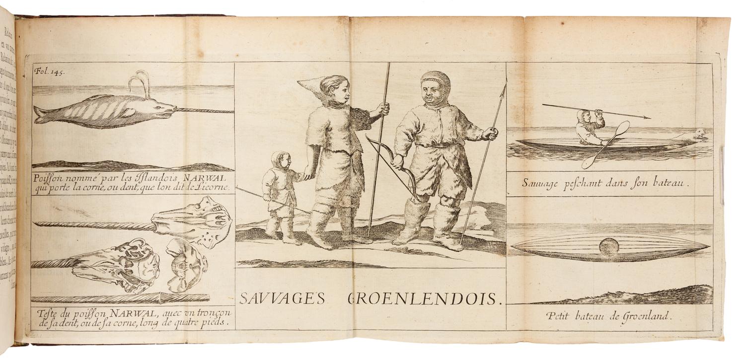 LA PEYRÈRE, Isaac de (1594-1676). Relation du Groenland. Paris: Chez Augustin Courbé, 1647. FIRST EDITION.