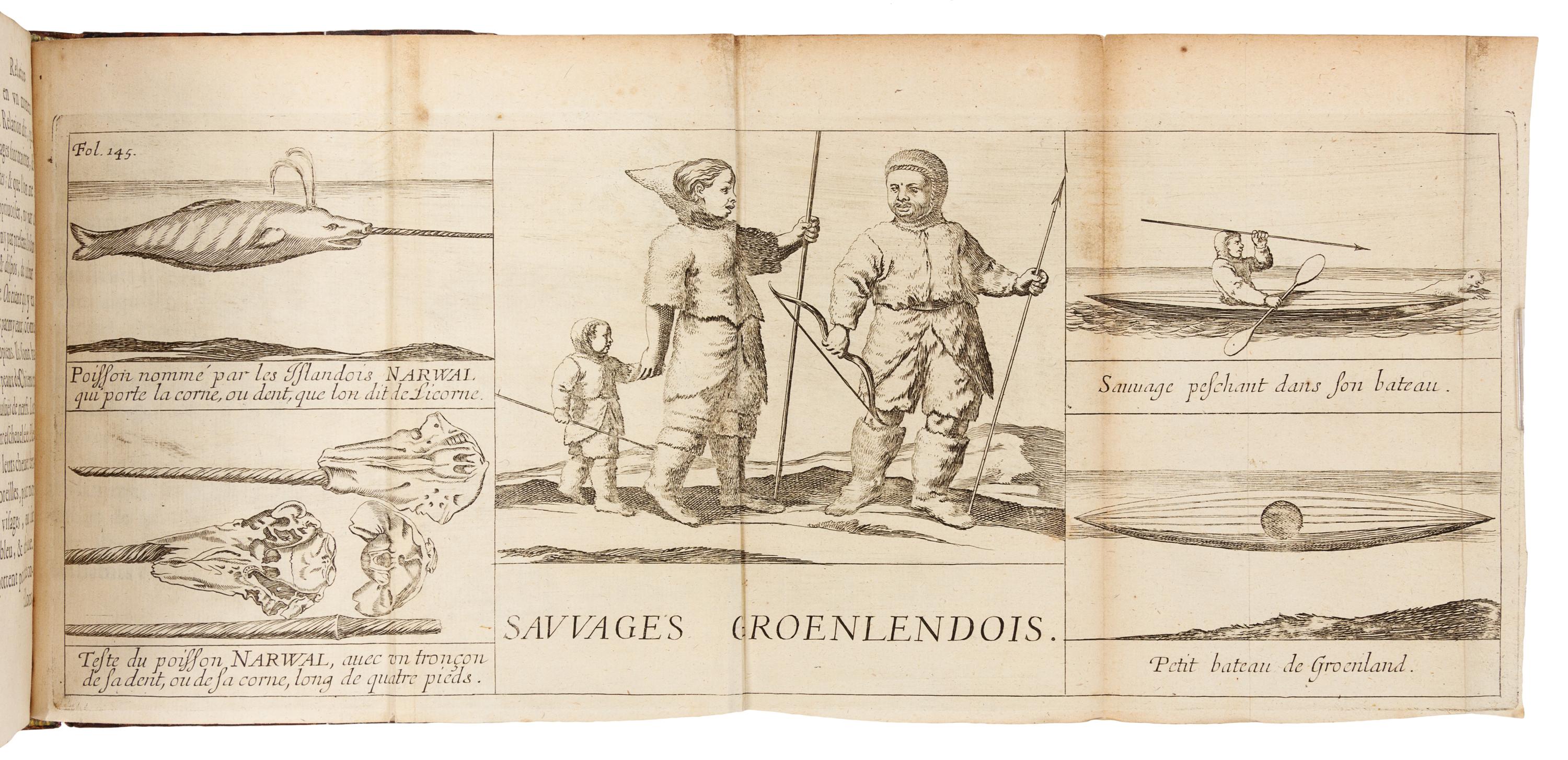 LA PEYRÈRE, Isaac de (1594-1676). Relation du Groenland. Paris: Chez Augustin Courbé, 1647. FIRST EDITION.