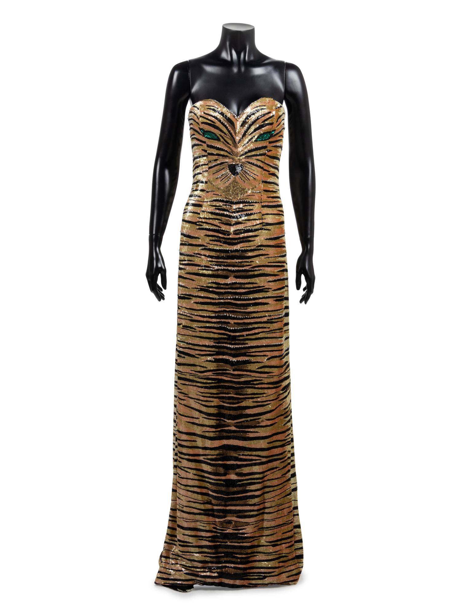 Balestra Evening Dress with Shoes, 1980s