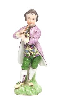 A German Porcelain Figure, Height 4 5/8 inches