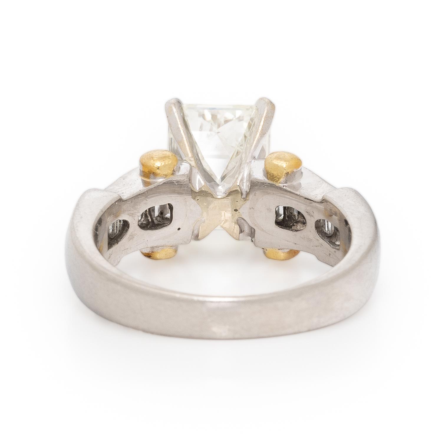 JB Star, Diamond and Platinum Ring