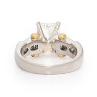 JB Star, Diamond and Platinum Ring