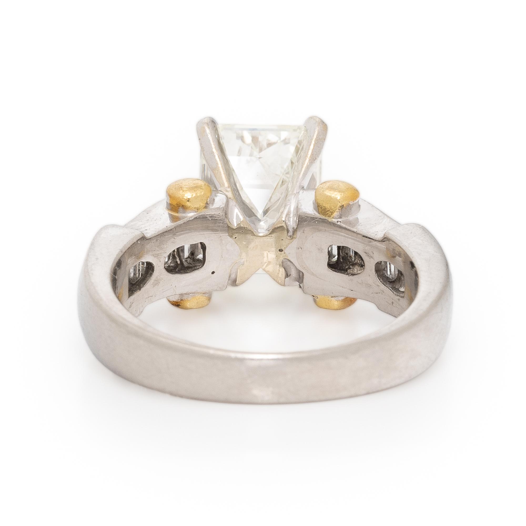 JB Star, Diamond and Platinum Ring