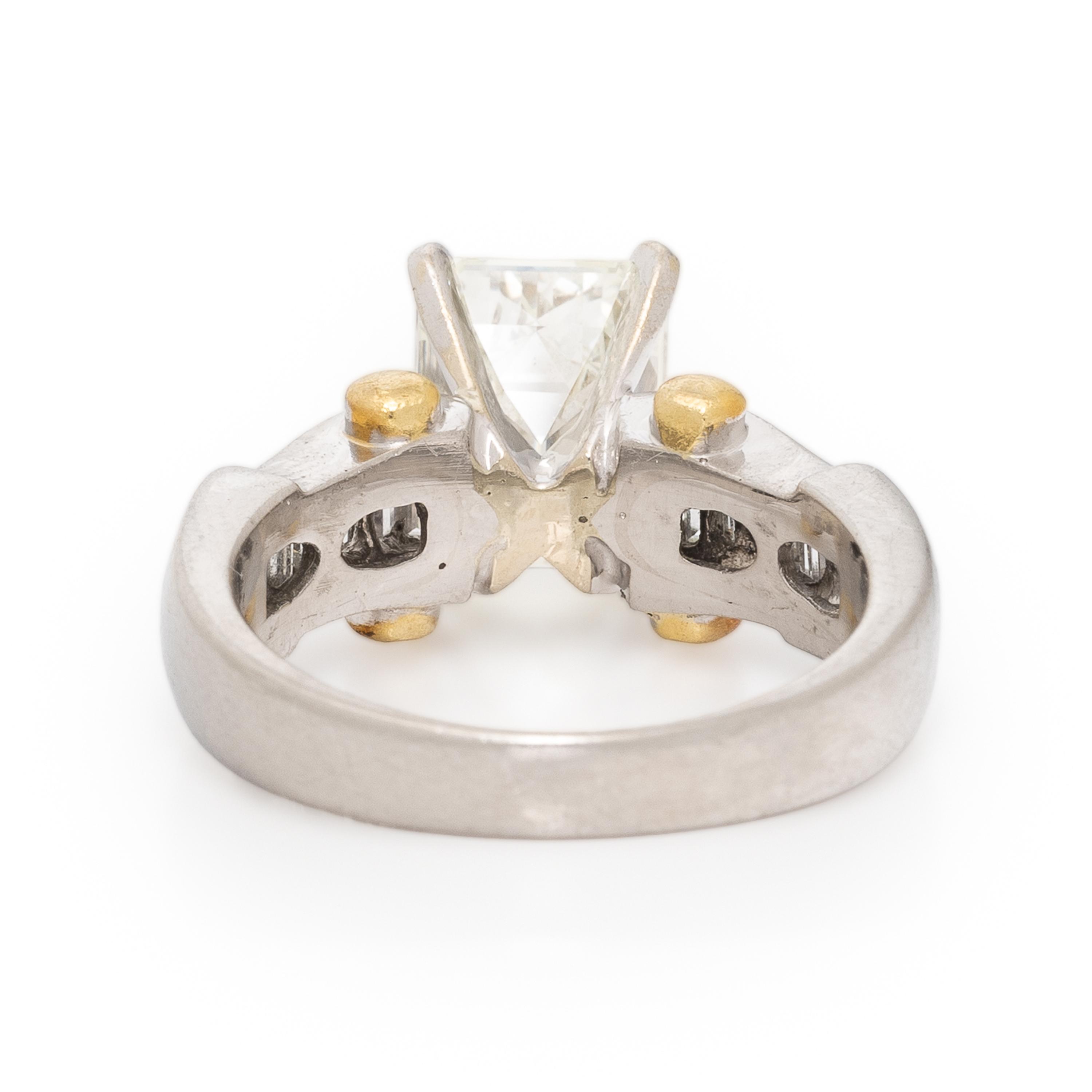 JB Star, Diamond and Platinum Ring