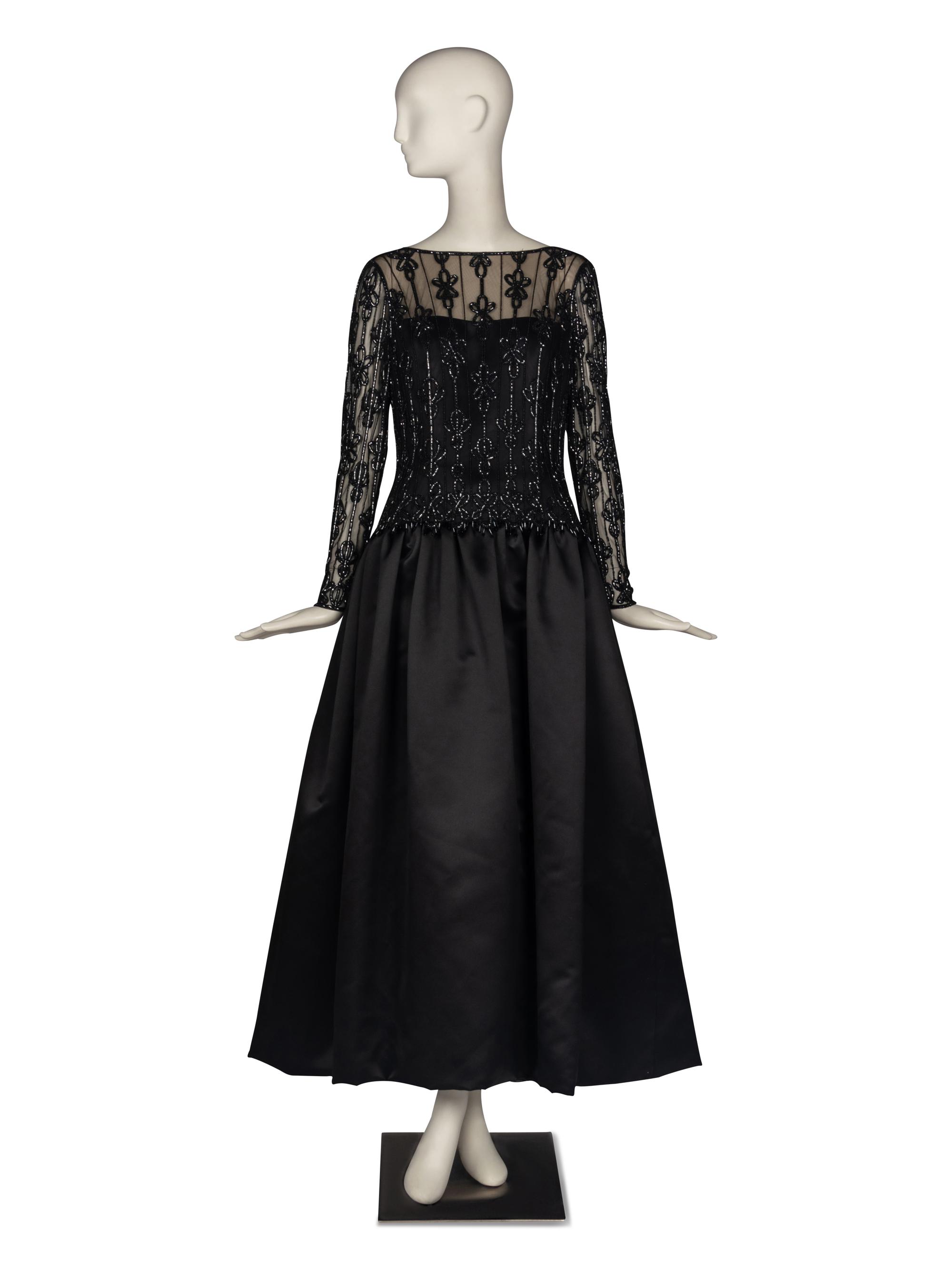 Bob Mackie Beaded Evening Gown