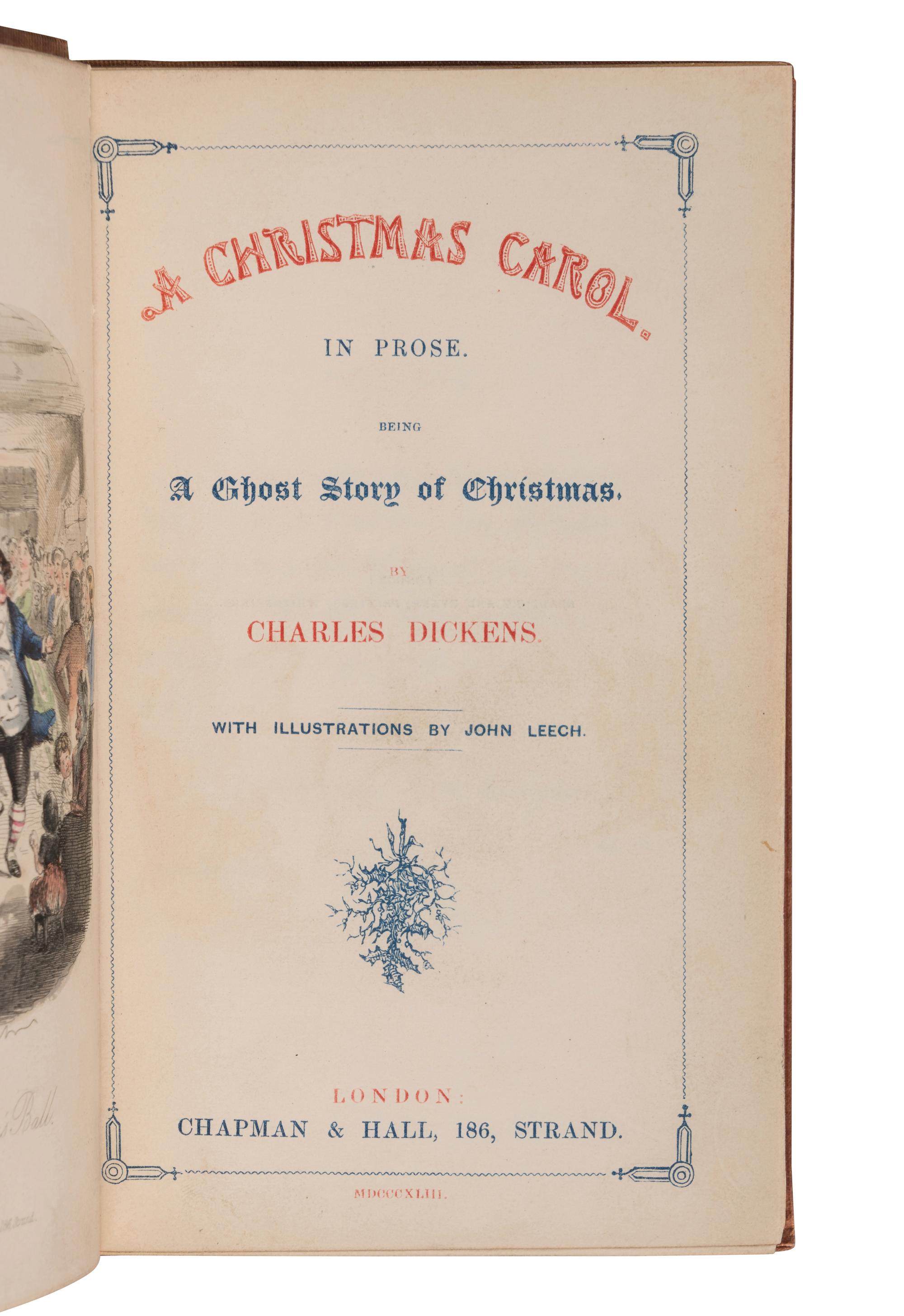 DICKENS, Charles (1812-1870). [Christmas Books]. 1843-1848.