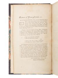 CLARK, Daniel. Proofs of the Corruption of Gen. James Wilkinson, and of His Connexion with Aaron Burr, with a Full Refutation of His Slanderous Allegations in Relation to the Character of the Principal Witness Against Him . Philadelphia: Wm. Hall, Jun. & Geo. W. Pierie, 1809.