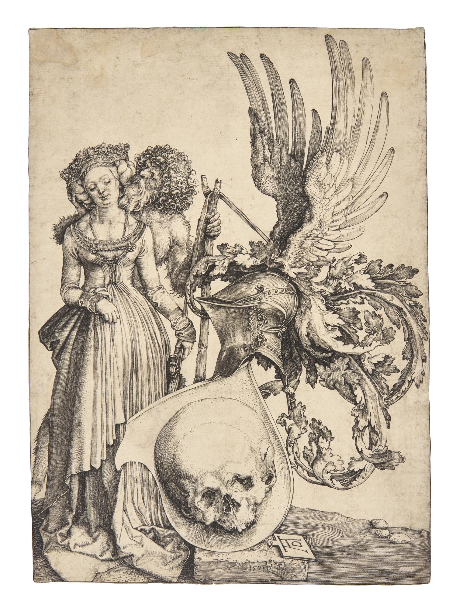Coat of Arms with a Skull, 1503