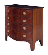 A Federal Mahogany Chest of Drawers