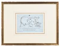 Lear, Edward. Original Drawing and Limerick