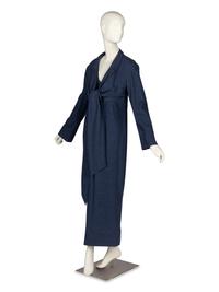 Chanel Long Wool Dress