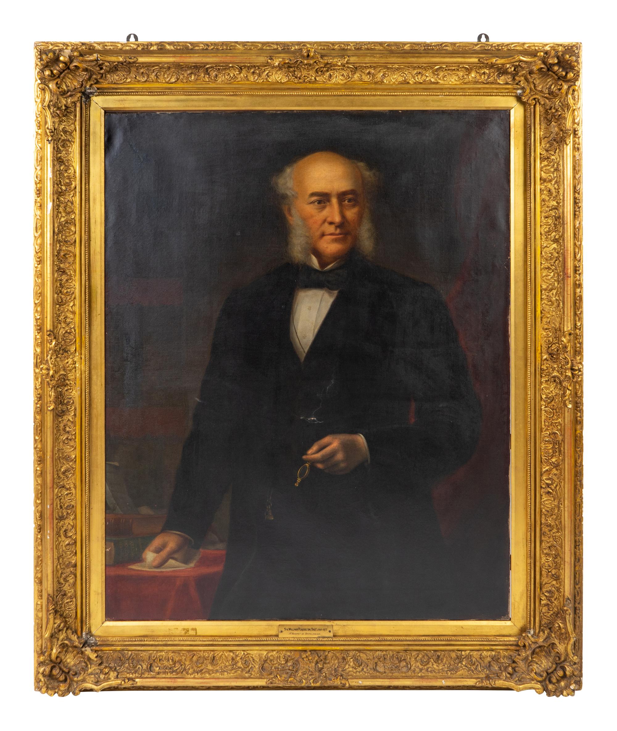 Portrait of Sir William Fergusson, 1st Bt