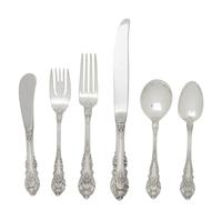 An American Silver Flatware Service