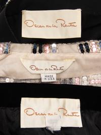 Oscar de la Renta, Four Embellished Separates, 1980's Runway Samples