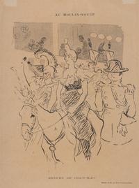 A Group of Three Prints from Le Rire ( Baron Dans Le Charbonniers , Entree de Cha-U-Kao , and Chocolat Dansant Dans Un Bar )