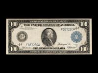 A Series 1914 $100 Federal Reserve Note [Fr. 1128]