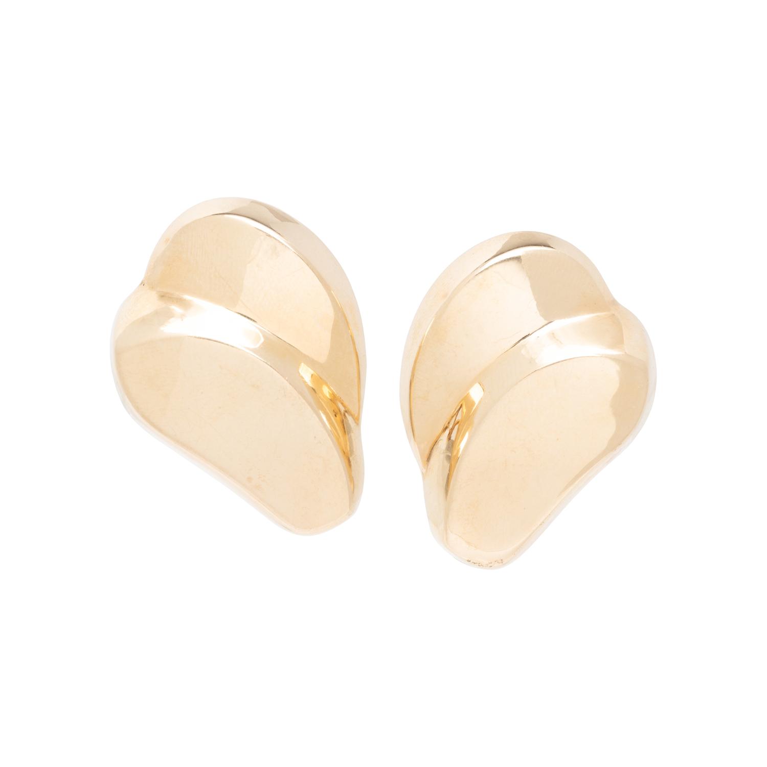 YELLOW GOLD EARRINGS