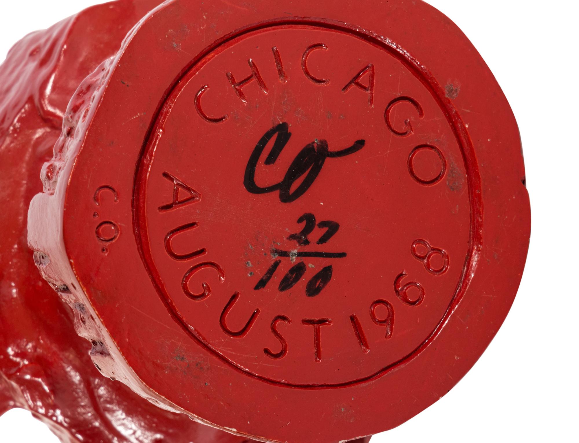 Fire Plug Souvenir - "Chicago August 1968" , 1968