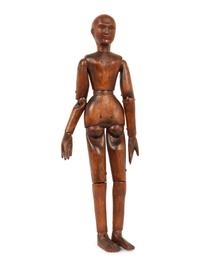 An Articulated Wooden Artist's Model